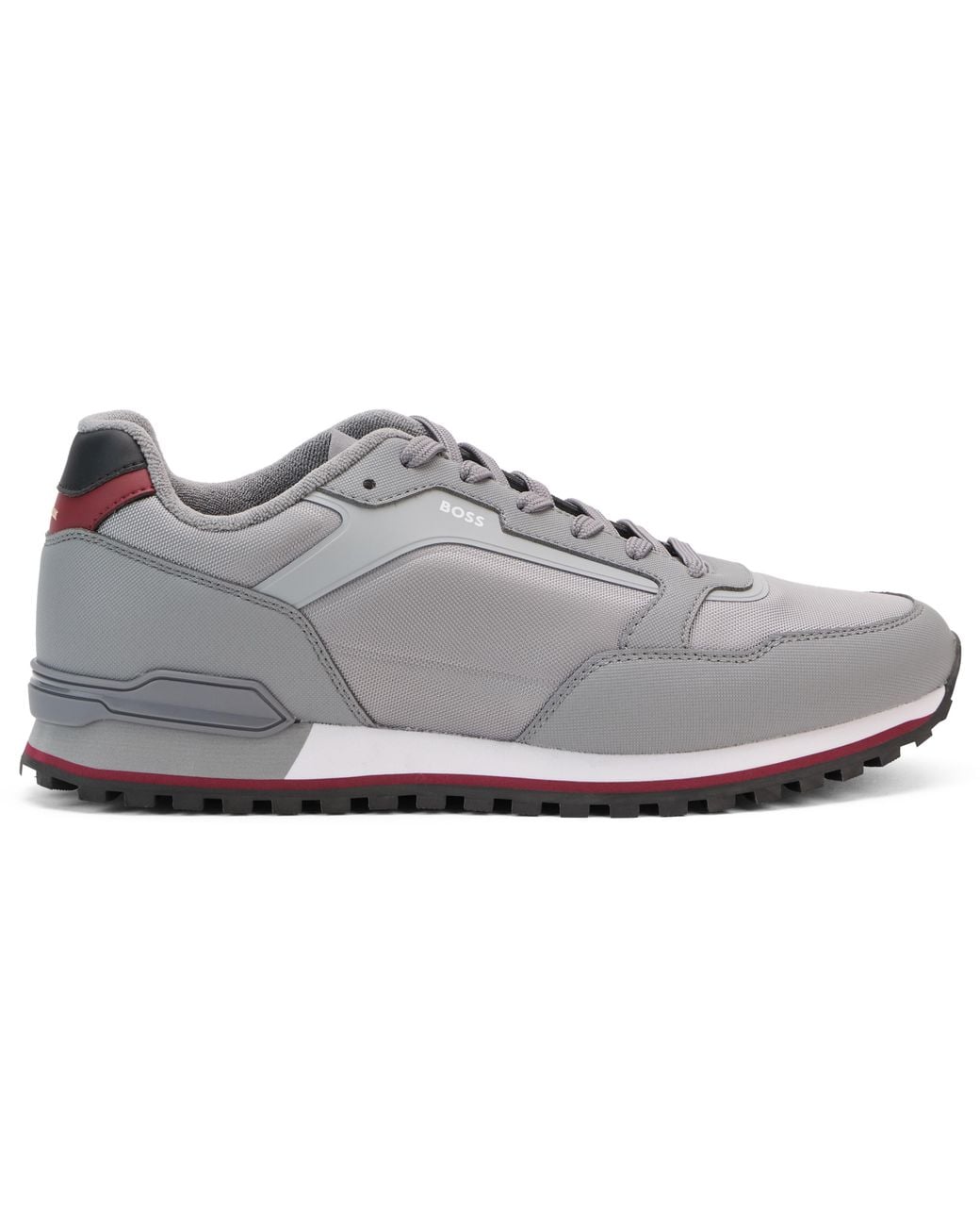 Boss Gray Shoes Parkour-L Runn for men