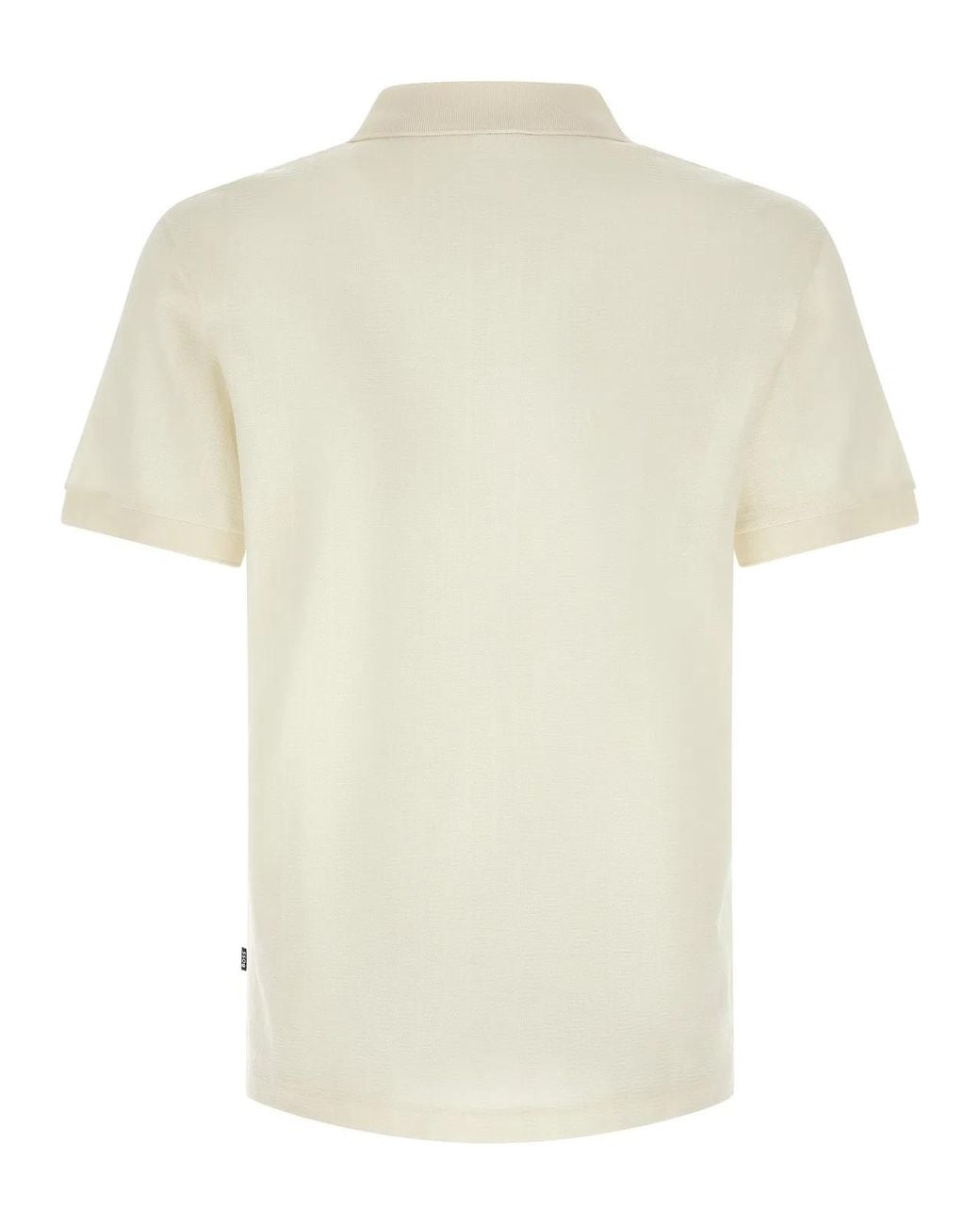 Boss White 'C-Ponti 118' Polo Shirt for men
