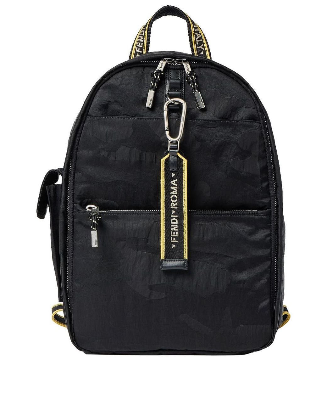Fendi Black Climb Backpack for men