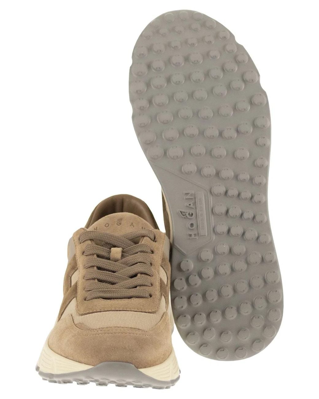 Hogan Brown Hyperlight Sneakers for men