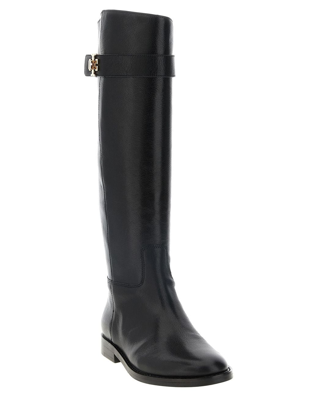 Tory Burch Black 'T-Lock' Boots
