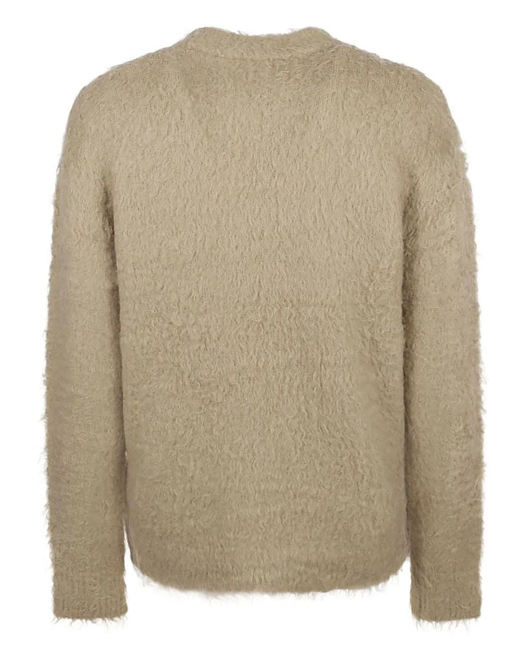 Acne Natural Wool Jersey for men