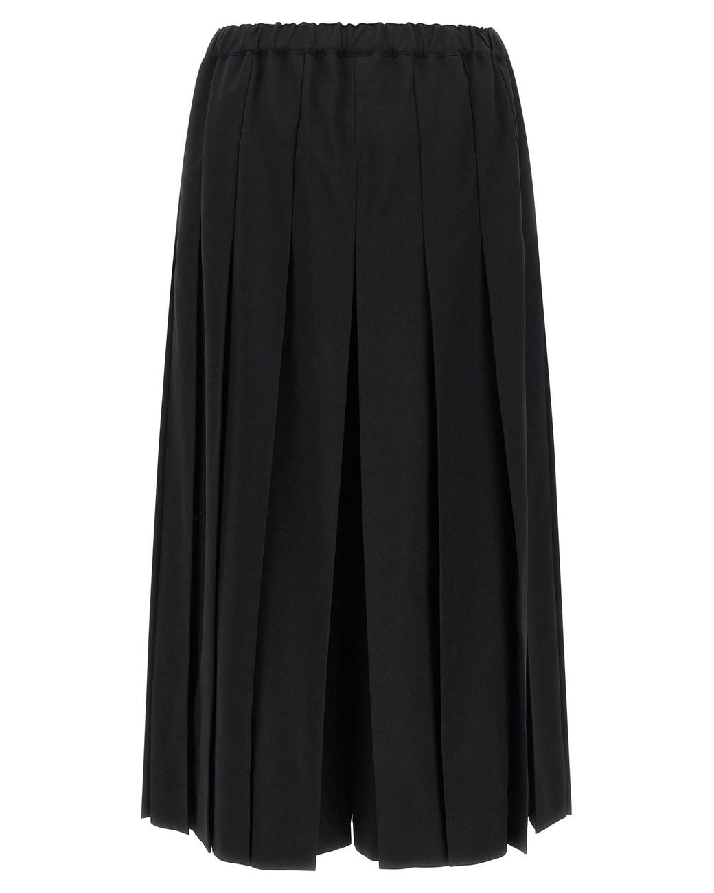 Comme des Garçons Black Pleated Trousers