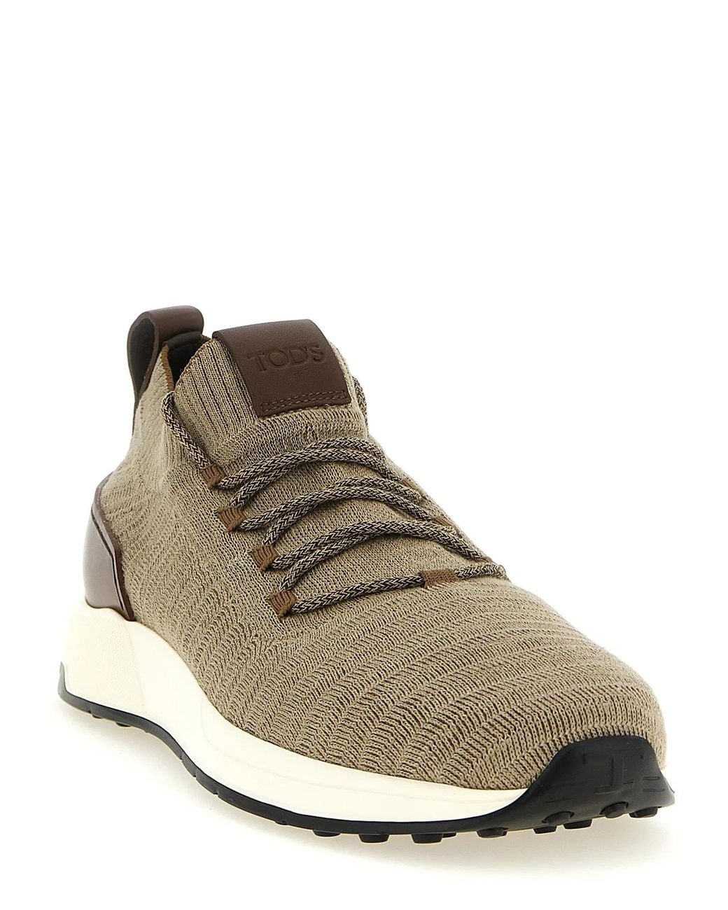Tod's Brown 'Socks' Sneakers for men