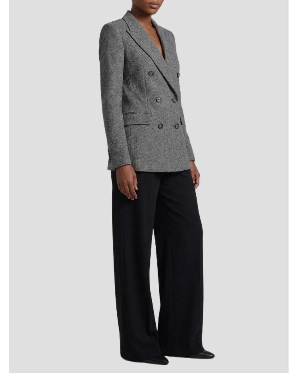 Tagliatore Gray Paris Double-Breasted Jacket