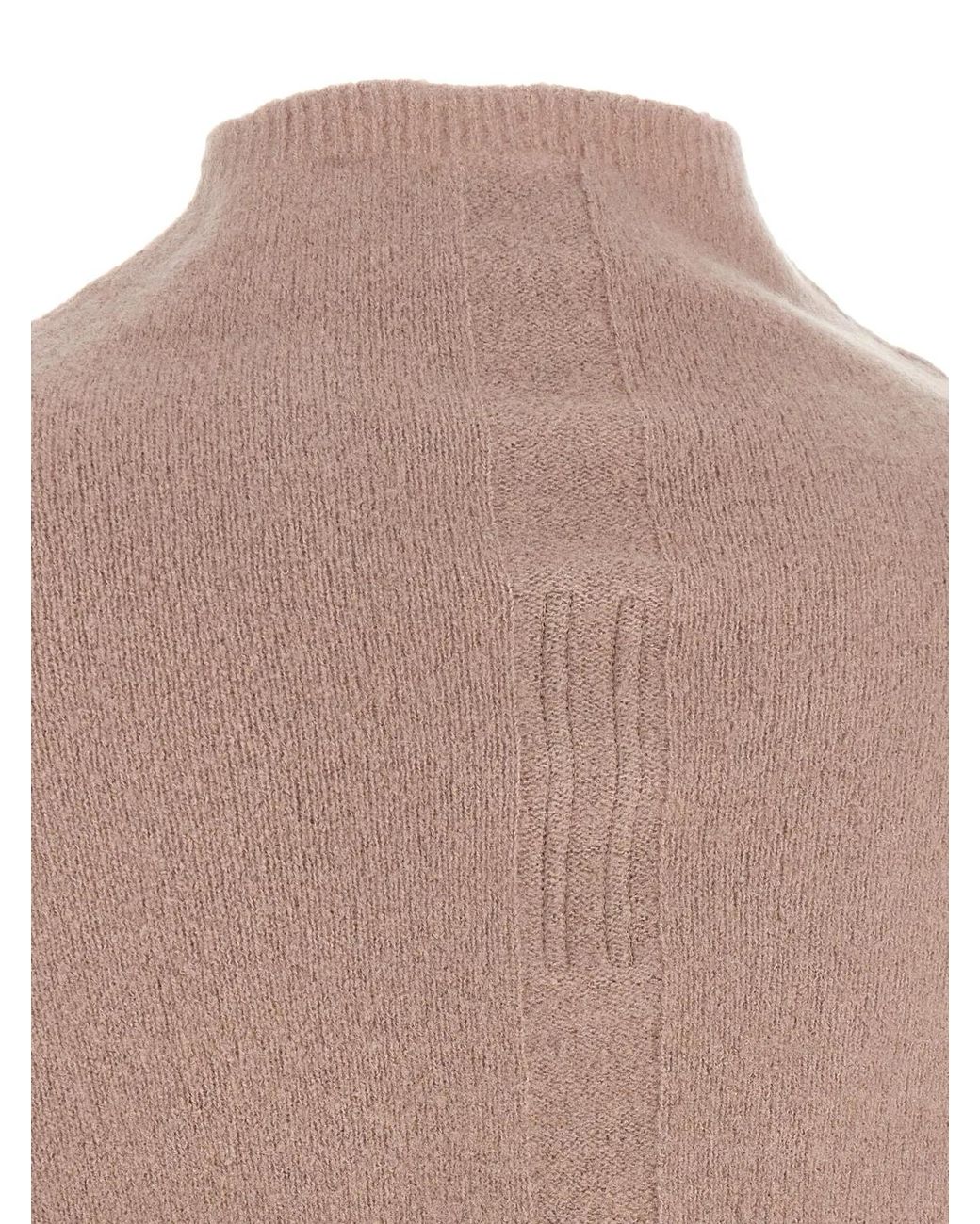 Rick Owens Natural Cashmere Cardigan