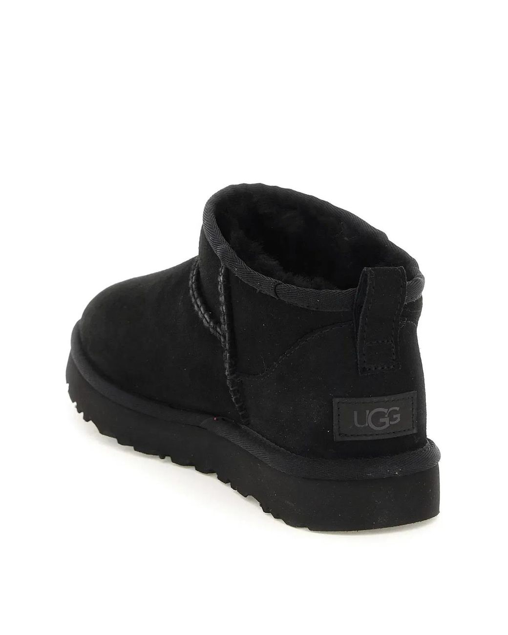Ugg Black Classic Ultra Mini