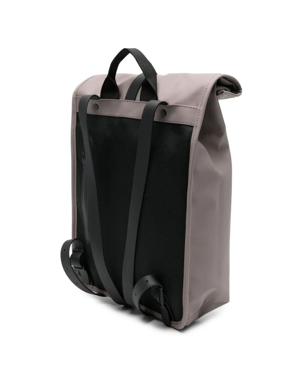 Rains Gray Cinder Rooltop Rucksack for men