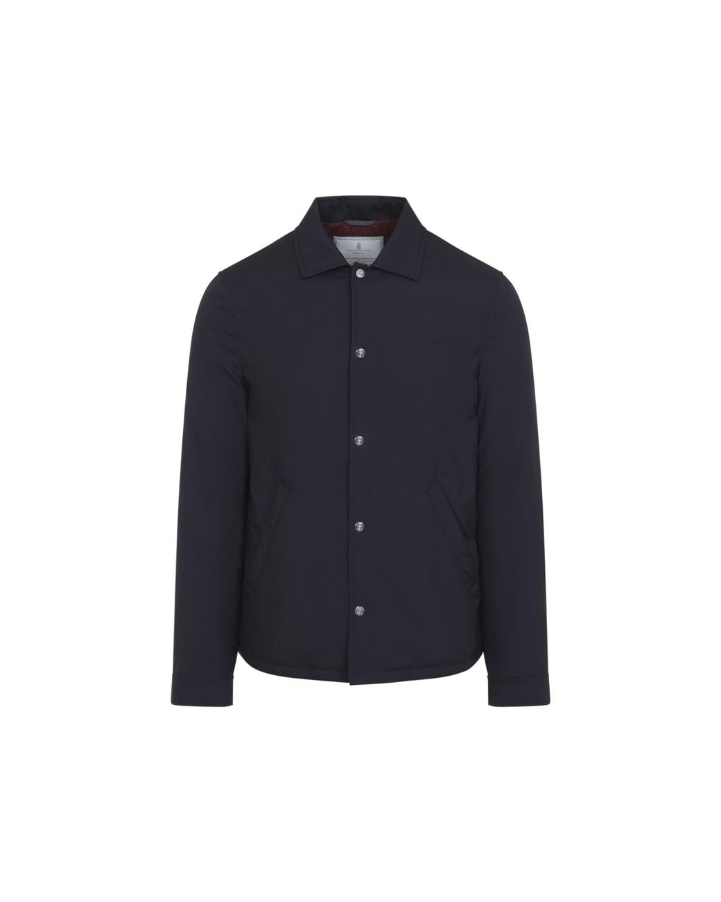 Brunello Cucinelli Blue Water Resistant Jacket for men