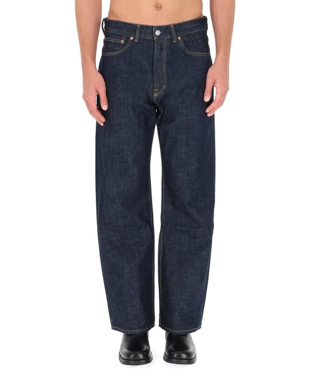 Our Legacy Blue Straight Jeans for men