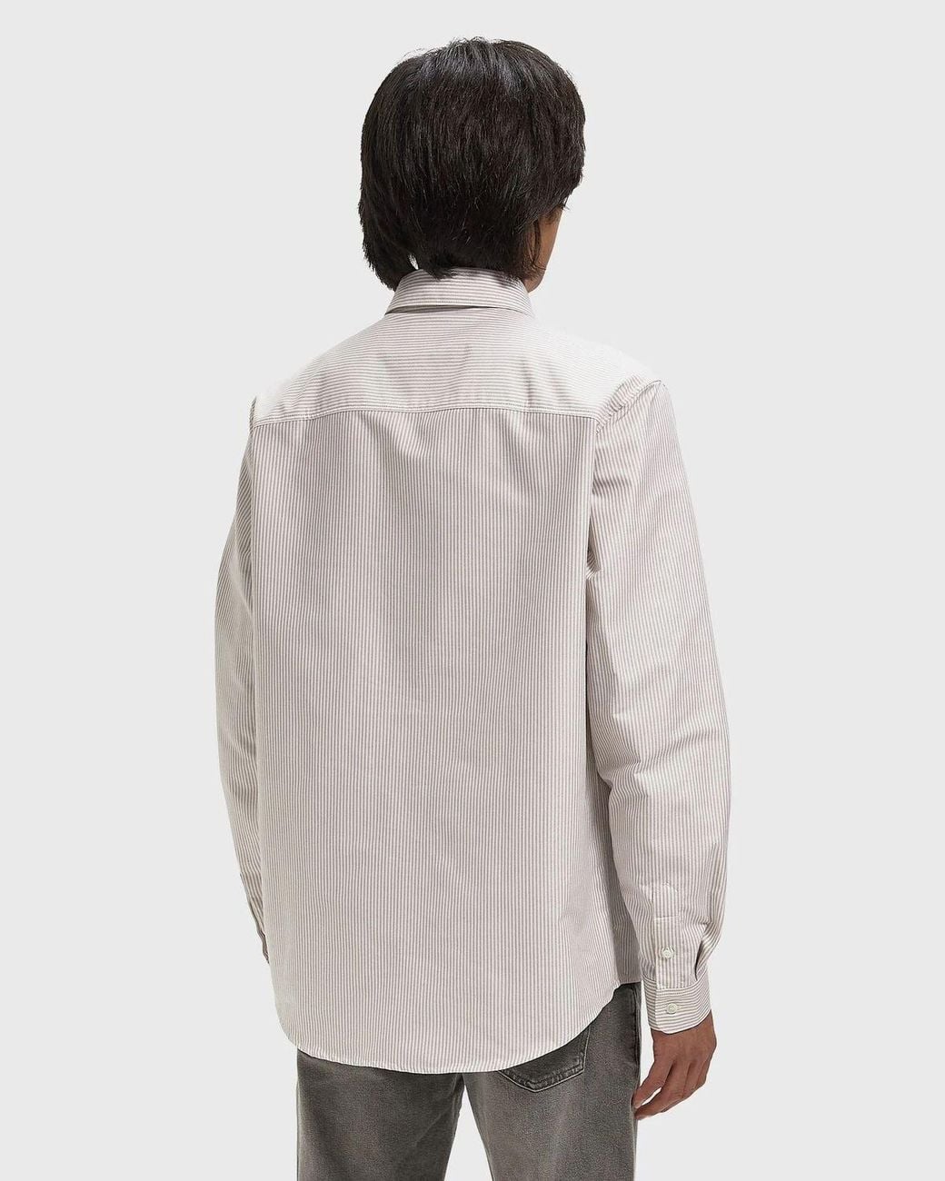 A.P.C. Natural Shirt New Greg for men