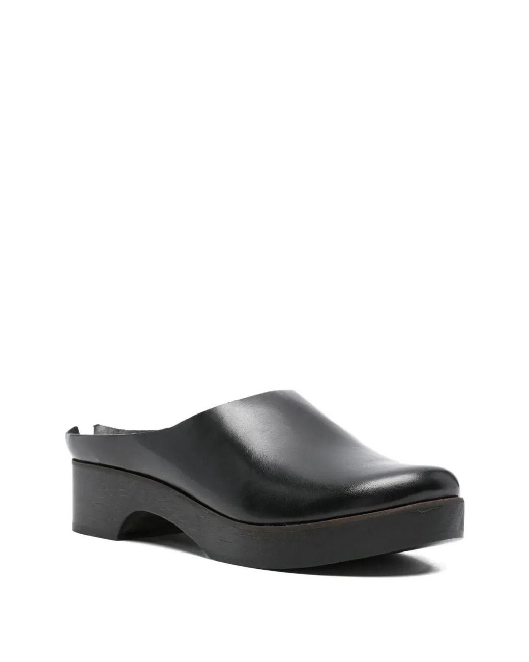 Daniela Gregis Black "Clog" Low Sabot Mule