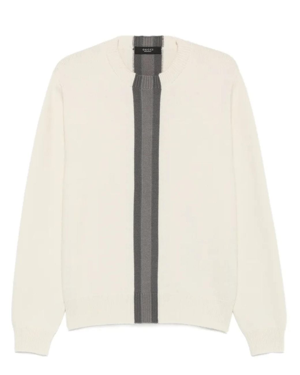 Gucci White Crewneck Sweater for men
