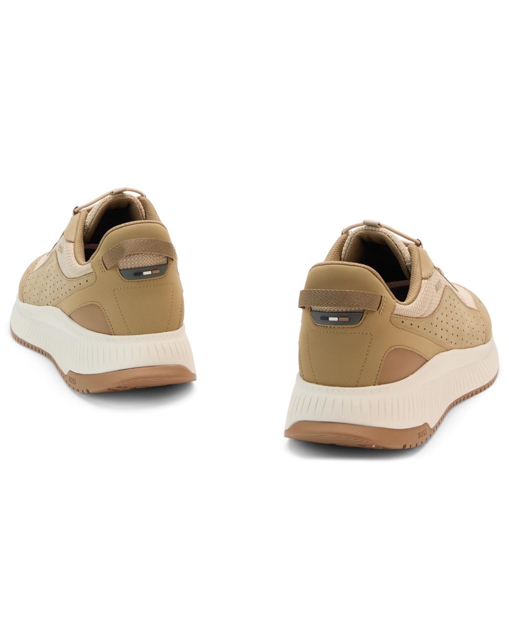 Boss Brown Shoes Titanium Evo Runner for men