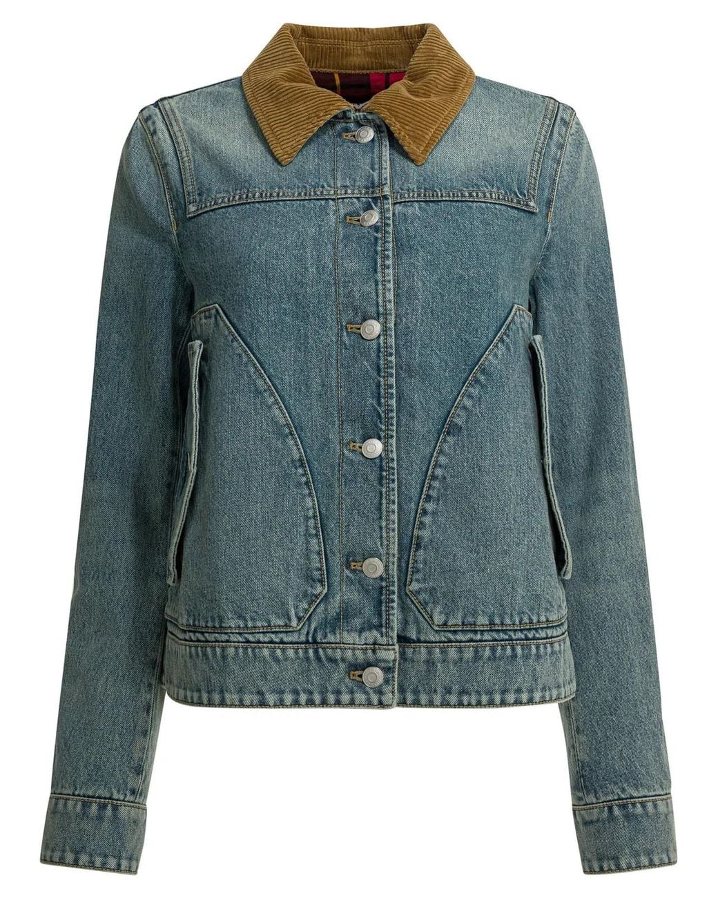 McQueen Blue Denim Jacket