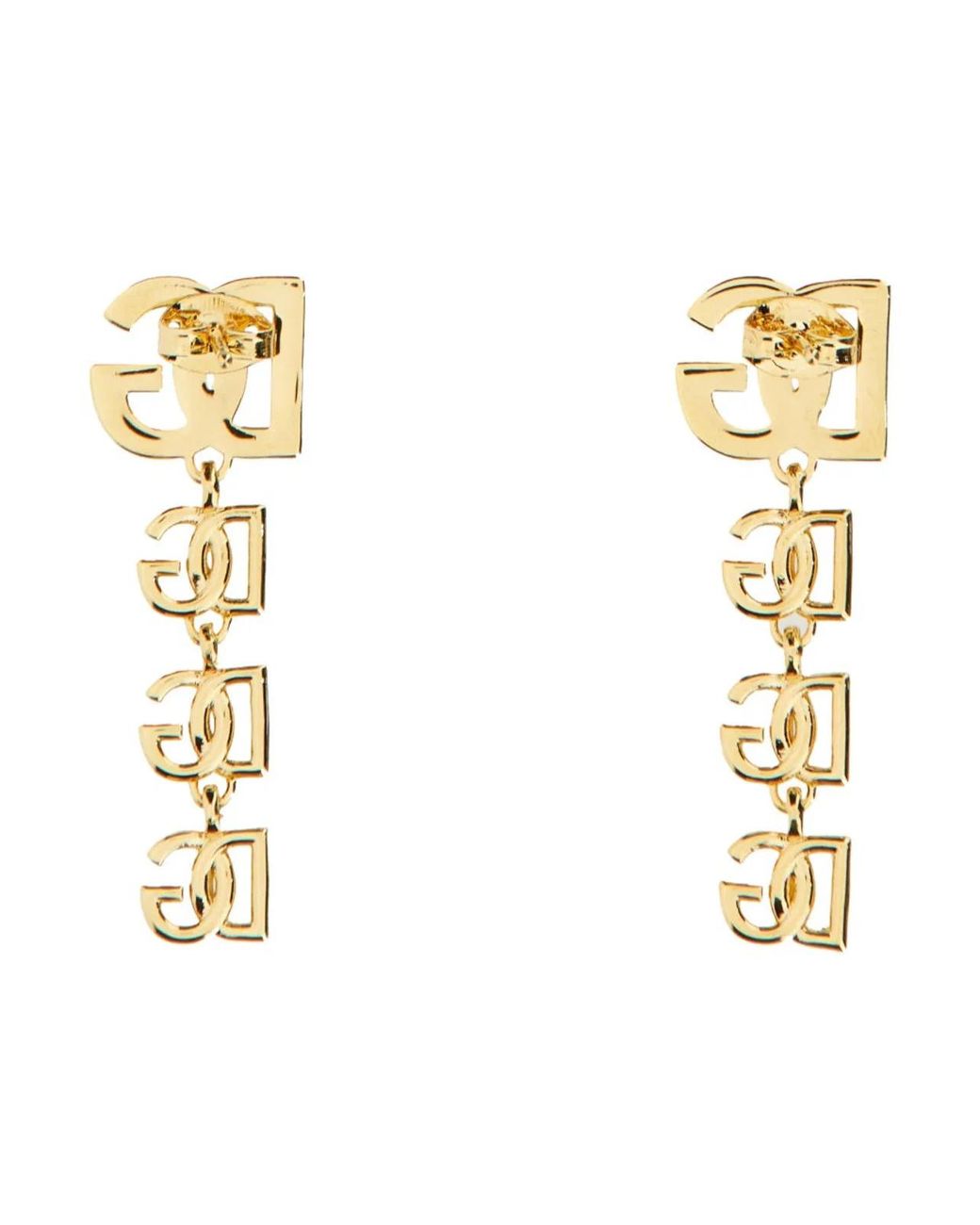 Dolce & Gabbana Metallic Dolce & Gabbana Brass Earrings