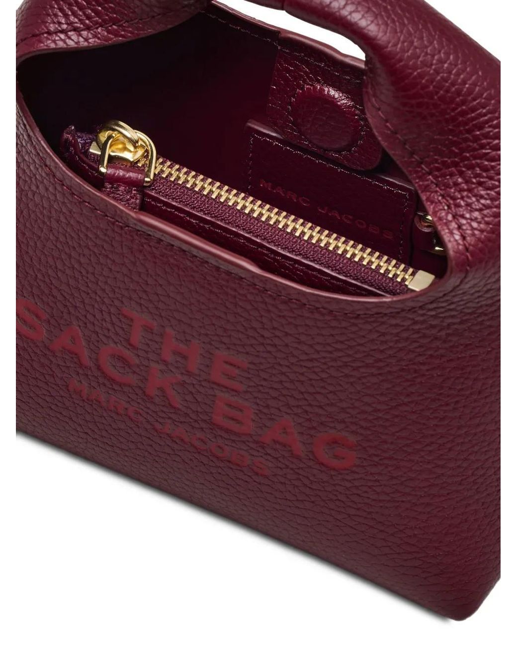 Marc Jacobs Purple The Micro Crossbody Sack Bag
