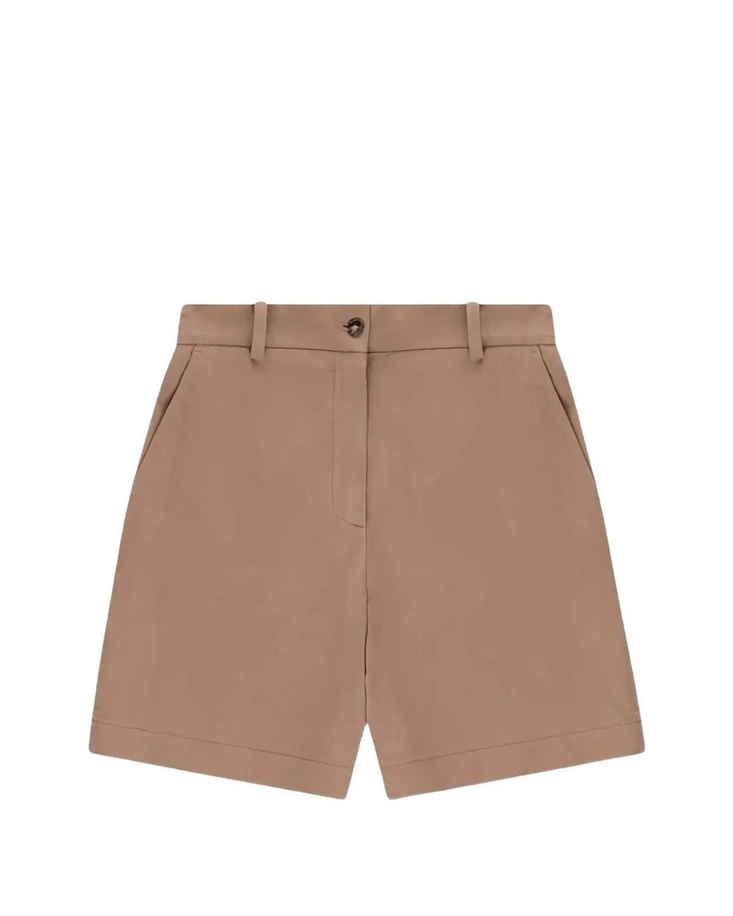 Circolo 1901 Brown Cotton Shorts