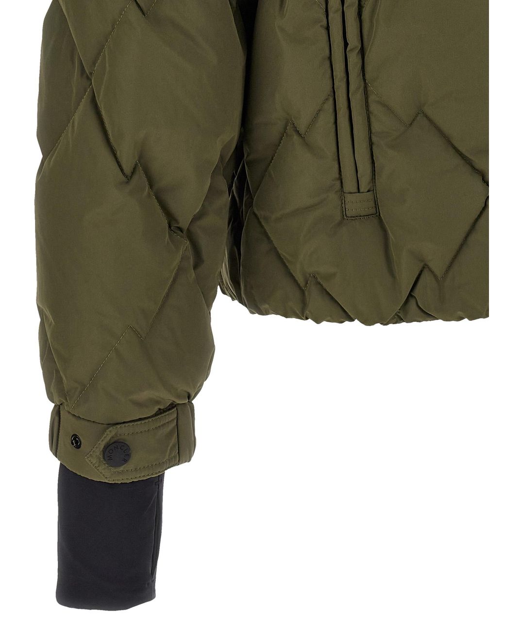 Moncler Green 'Bramans' Down Jacket for men