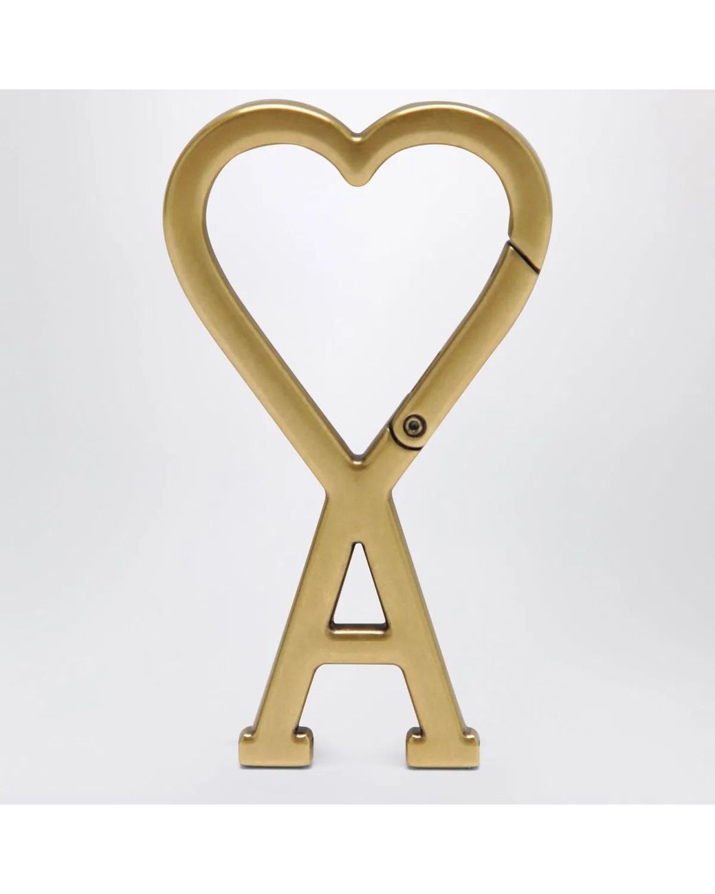 AMI Metallic Ami De Cå“Ur Keyring With-Tone Metal Clasp for men