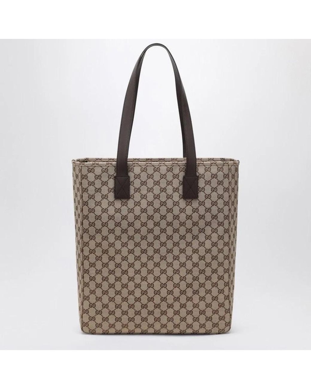 Gucci Brown Gg Supreme Tote Bag for men