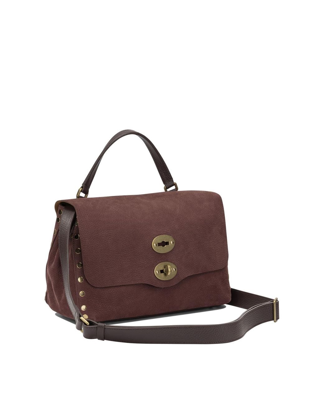Zanellato Brown "Postina" Small Handbag