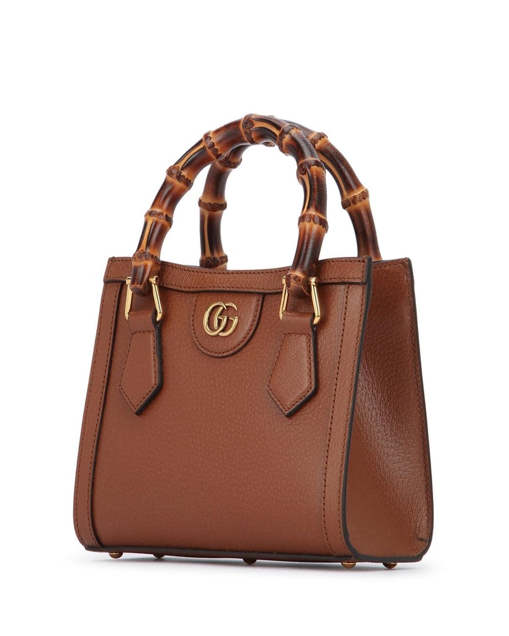 Gucci Brown Handbag With 2 Rem.Bands And 2 Removab.Shoulders