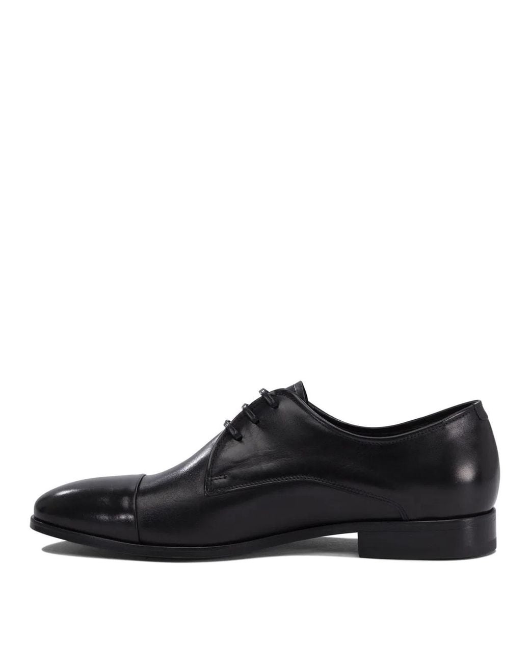 Fabi Black Lace-Up Shoes for men