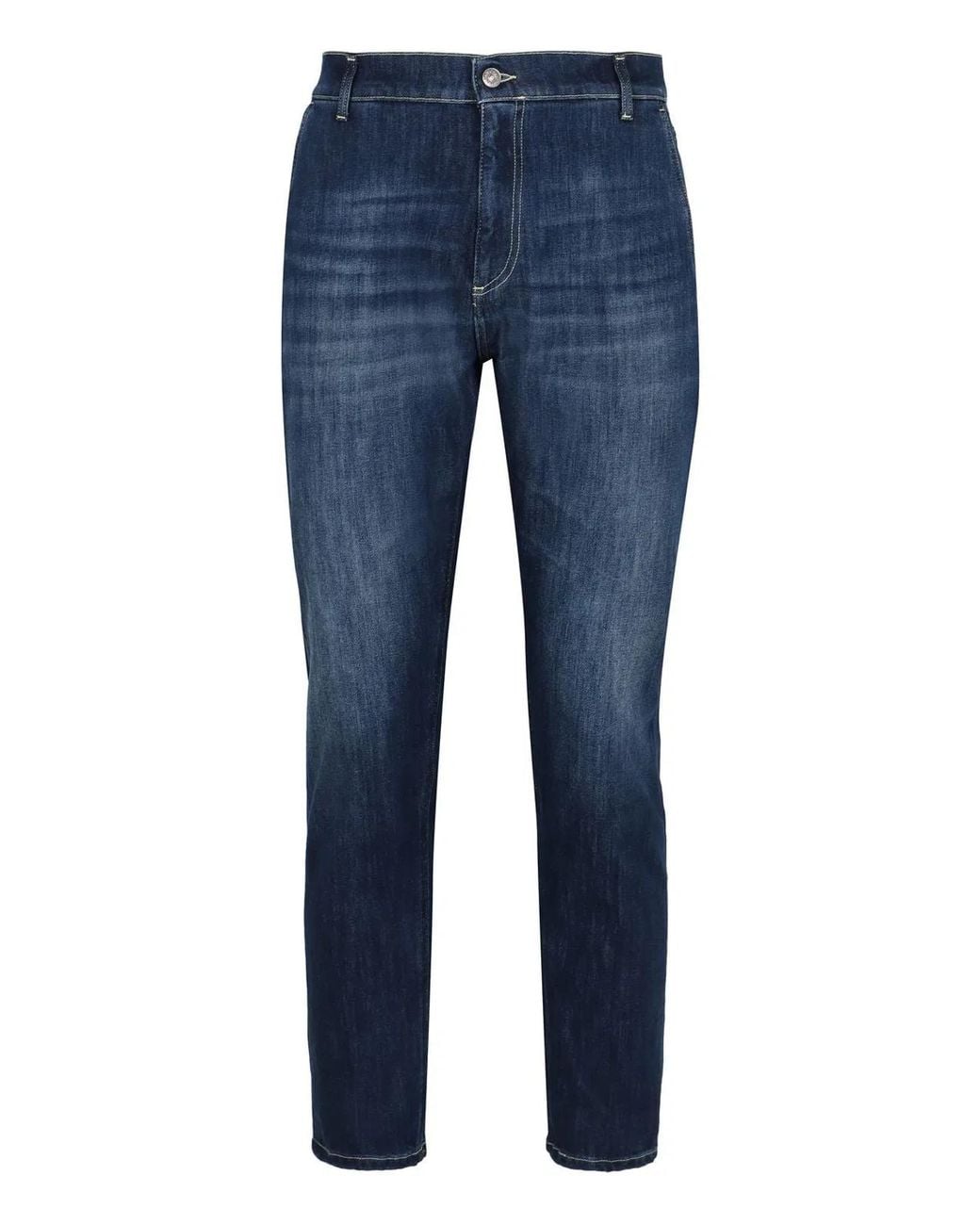 Dondup Blue Stretch Skinny Jeans