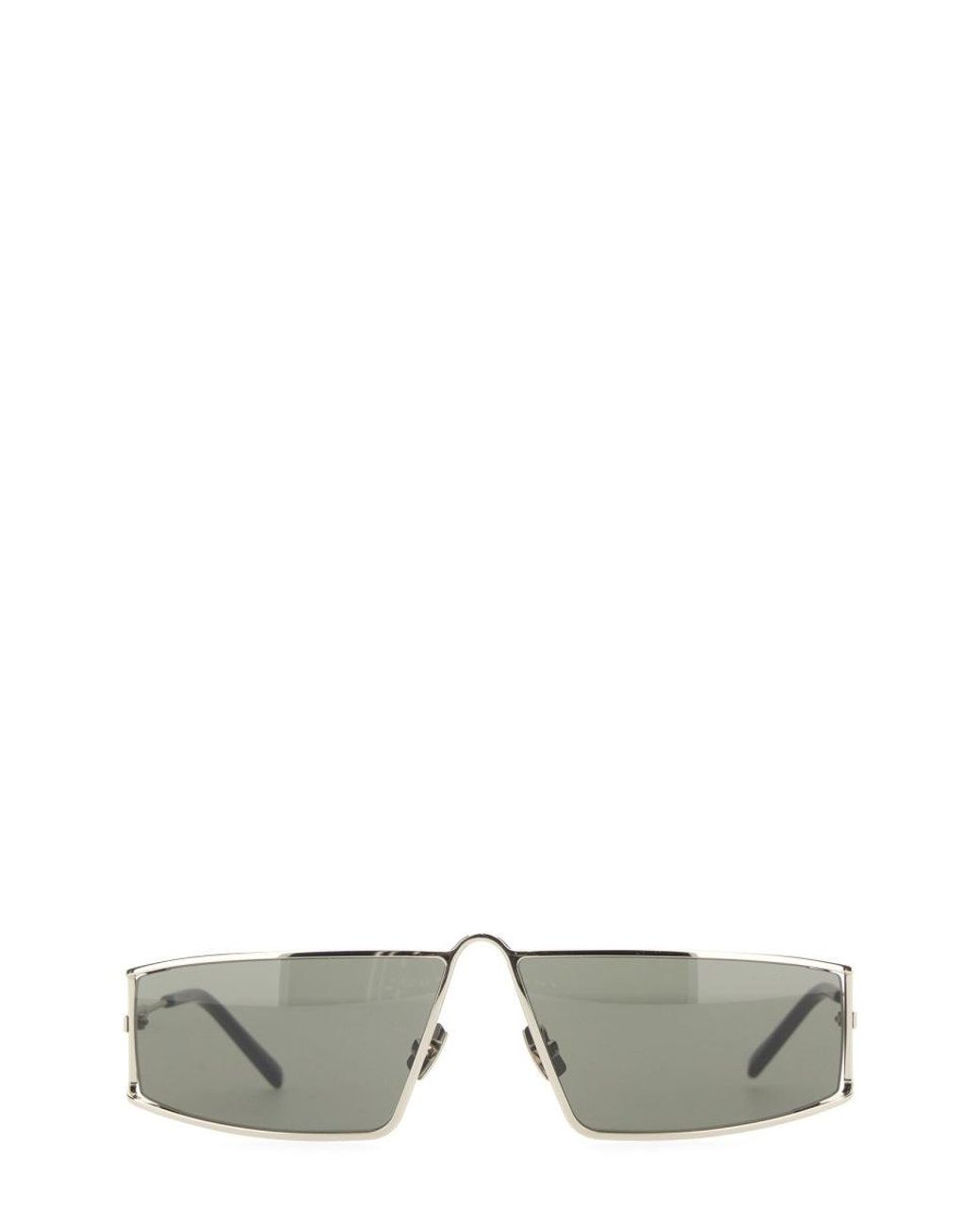 Saint Laurent White Sunglasses Sl 606