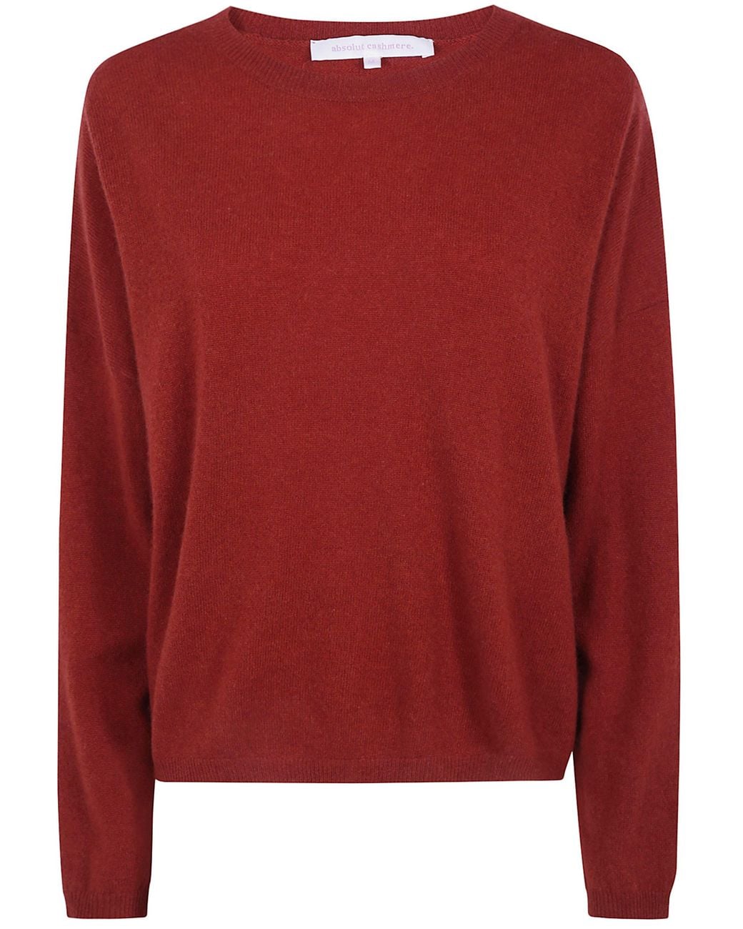 ABSOLUT CASHMERE Red "Kaira" Round Neck Sweater