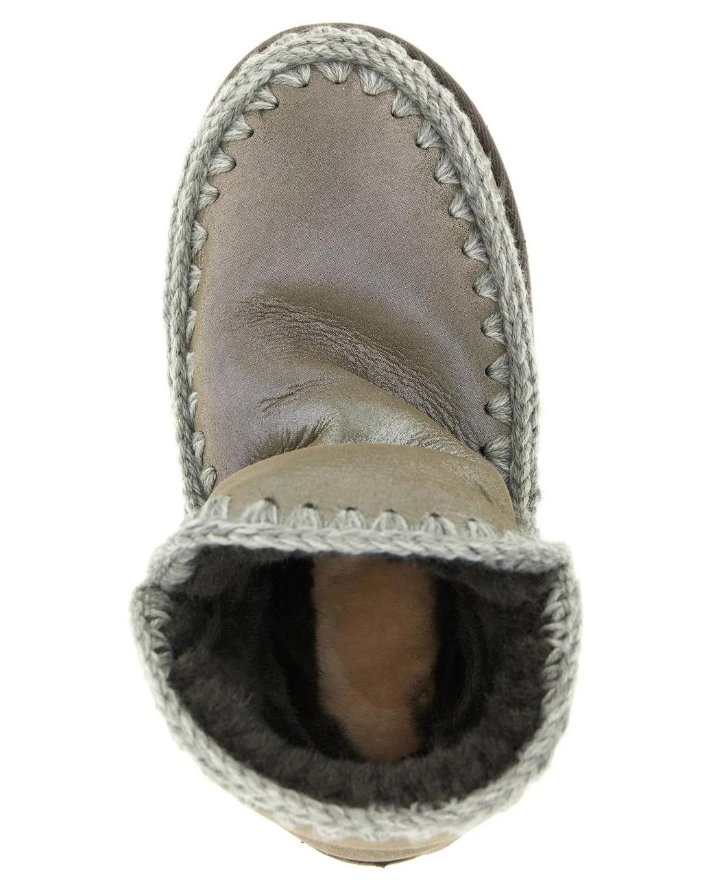 Mou Gray 'Eskimo 18' Ankle Boots