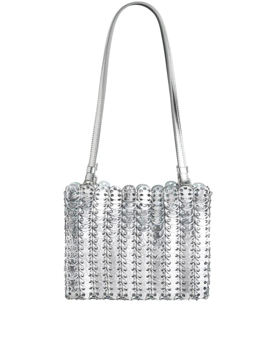 Rabanne White Shoulder Bag