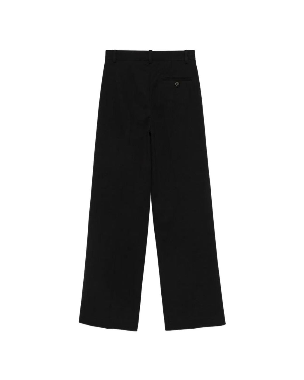Circolo 1901 Black Cotton Trousers