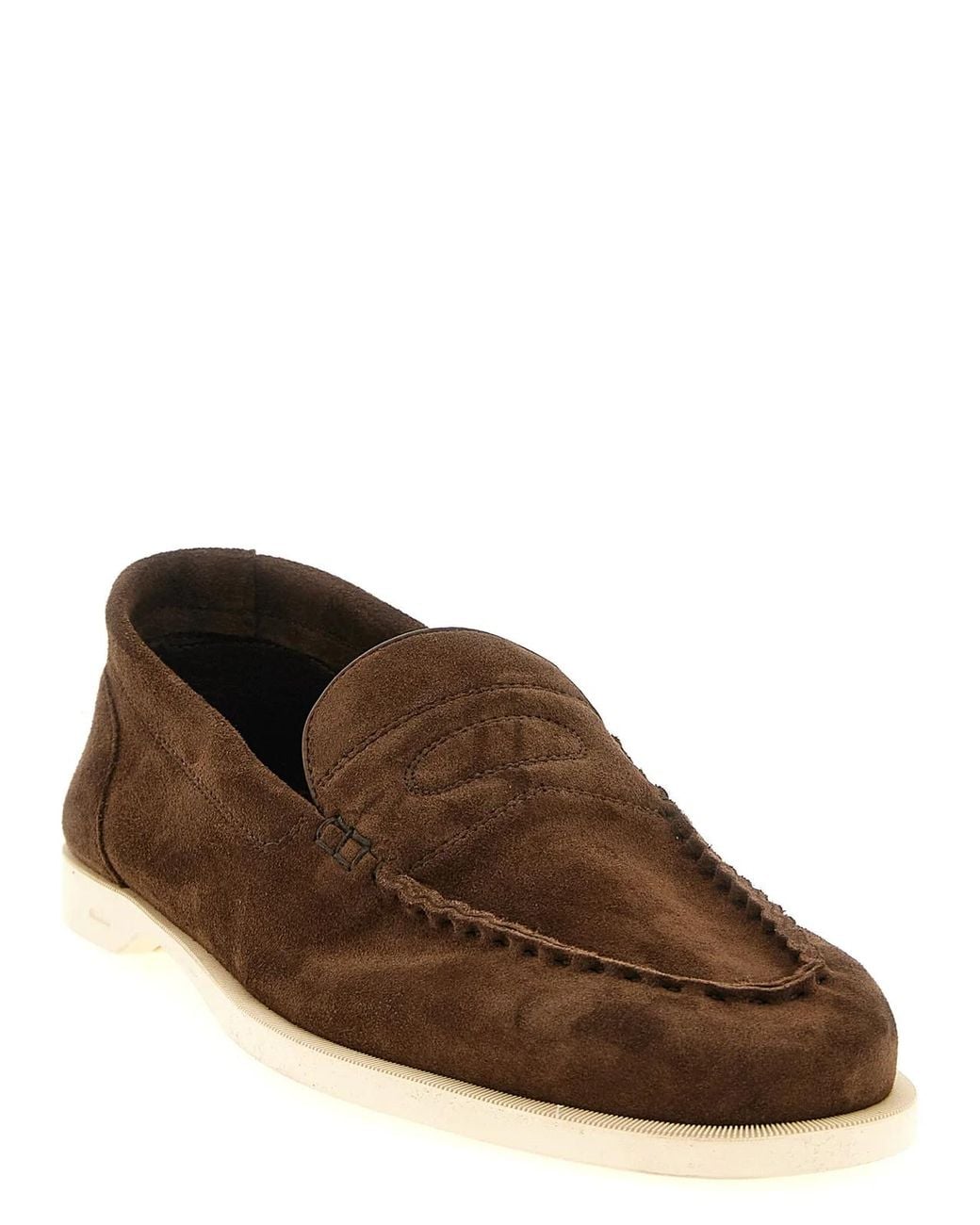John Lobb Brown 'Pace' Loafers for men