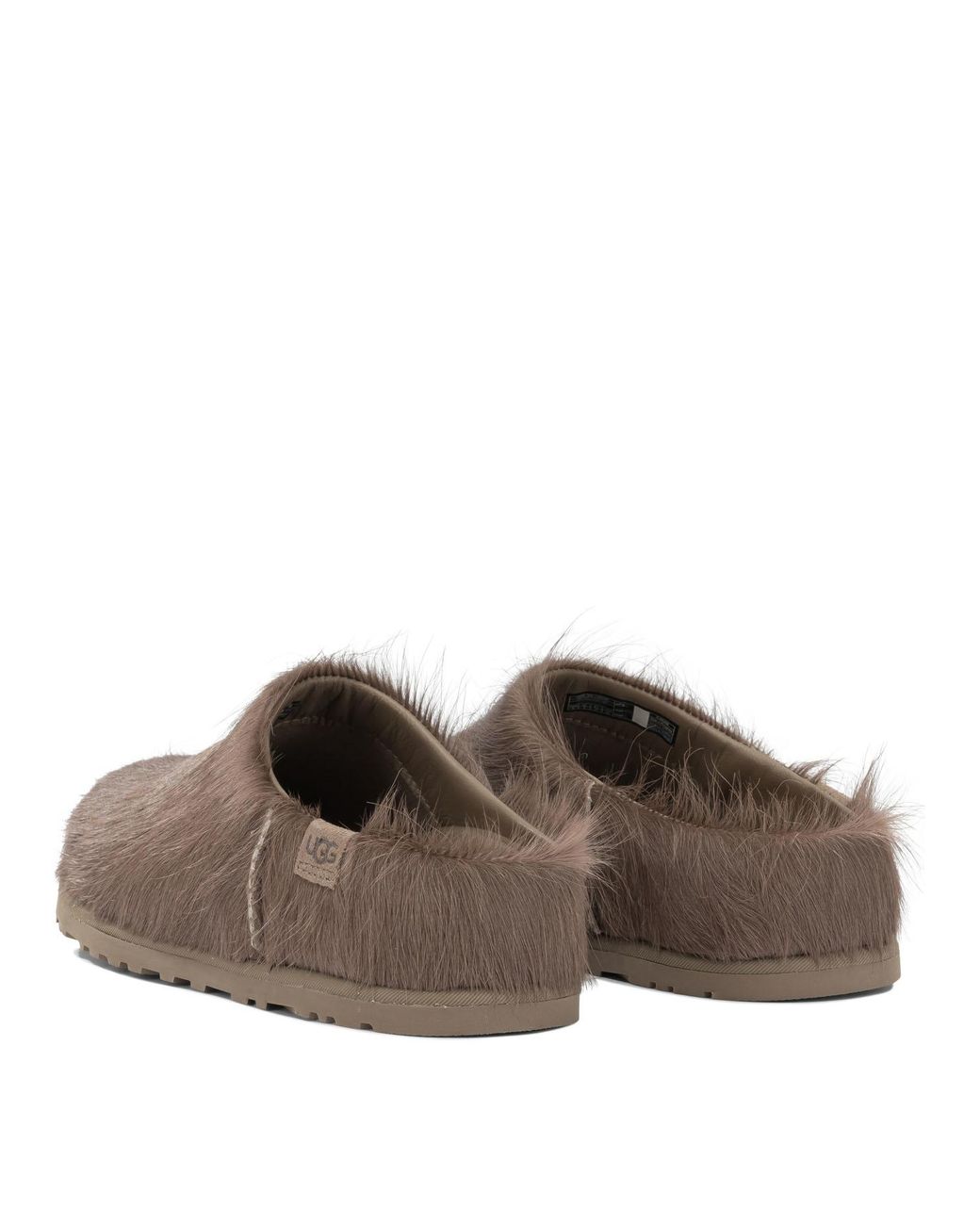Ugg Brown "Otzo Hair" Clogs
