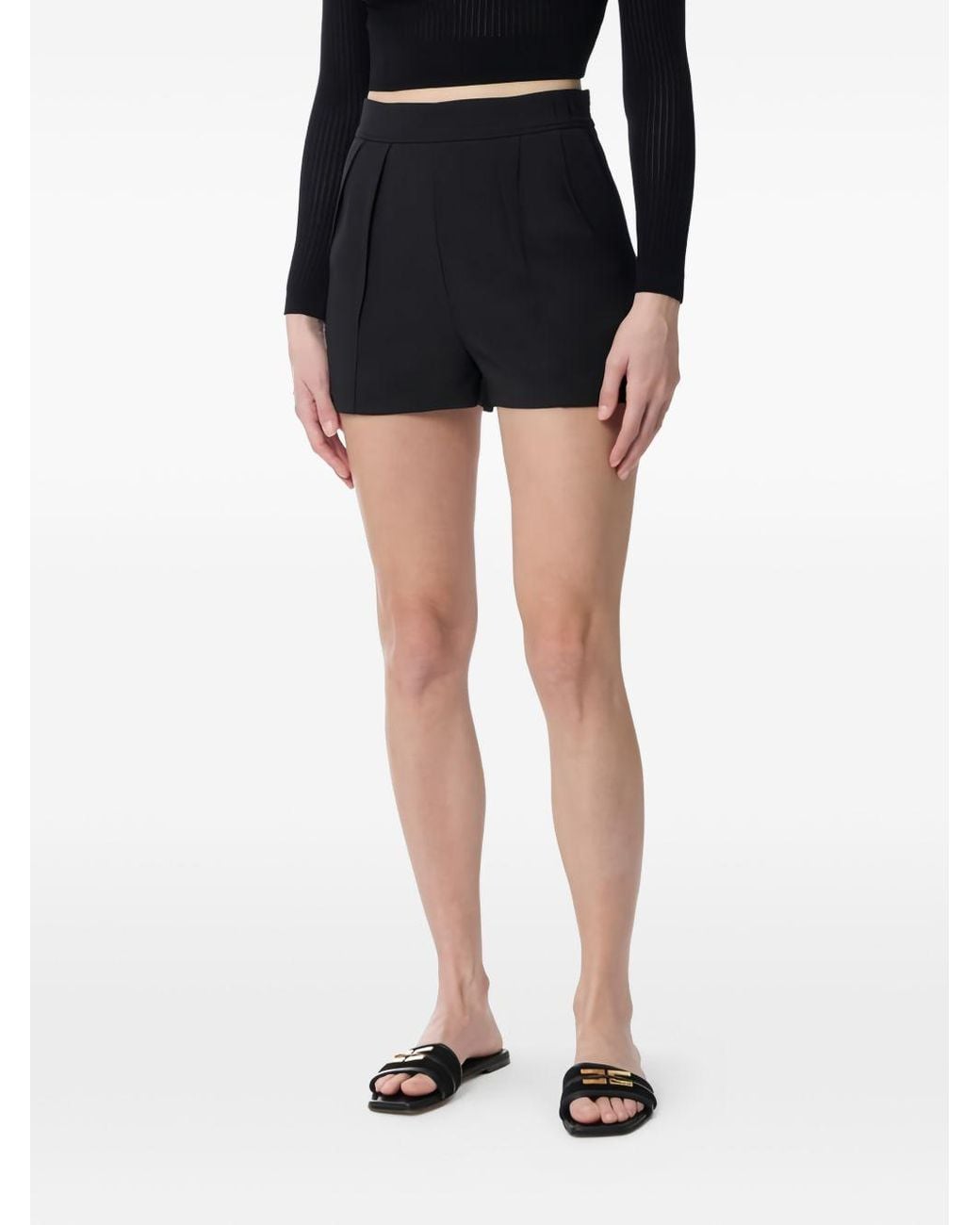 Elisabetta Franchi Black Slim Fit Trousers
