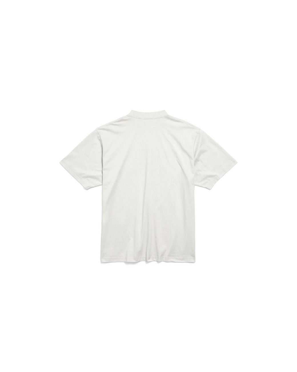 Balenciaga White Tshirt With Logo
