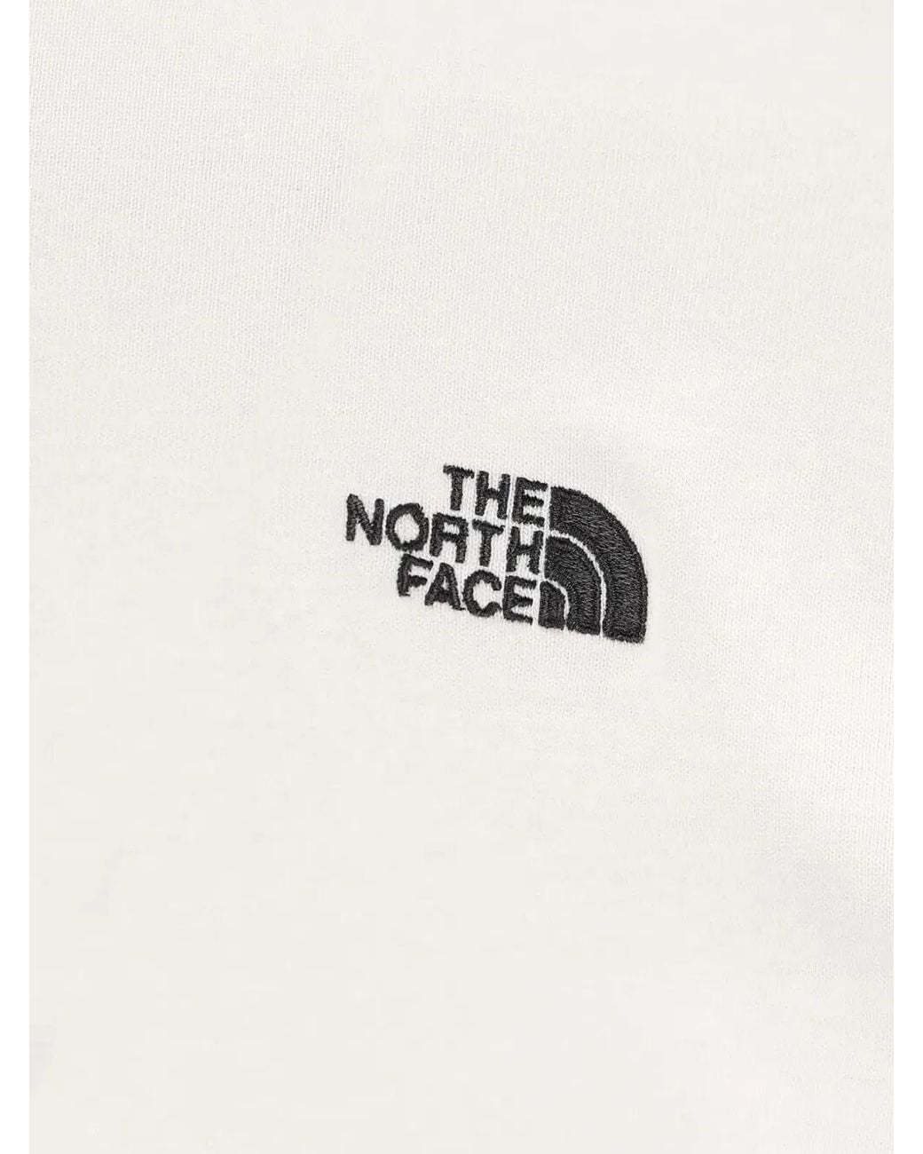The North Face White Tnf Essential Simple Dome Os" Short Sleeves Tee
