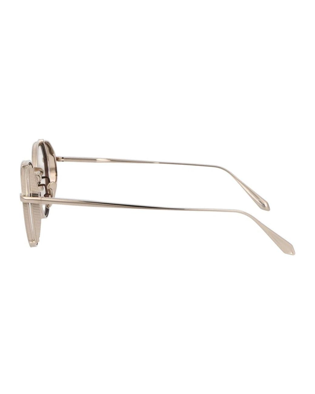 Linda Farrow Lightgold/Metallicbrown/Optical Titanium Glasses