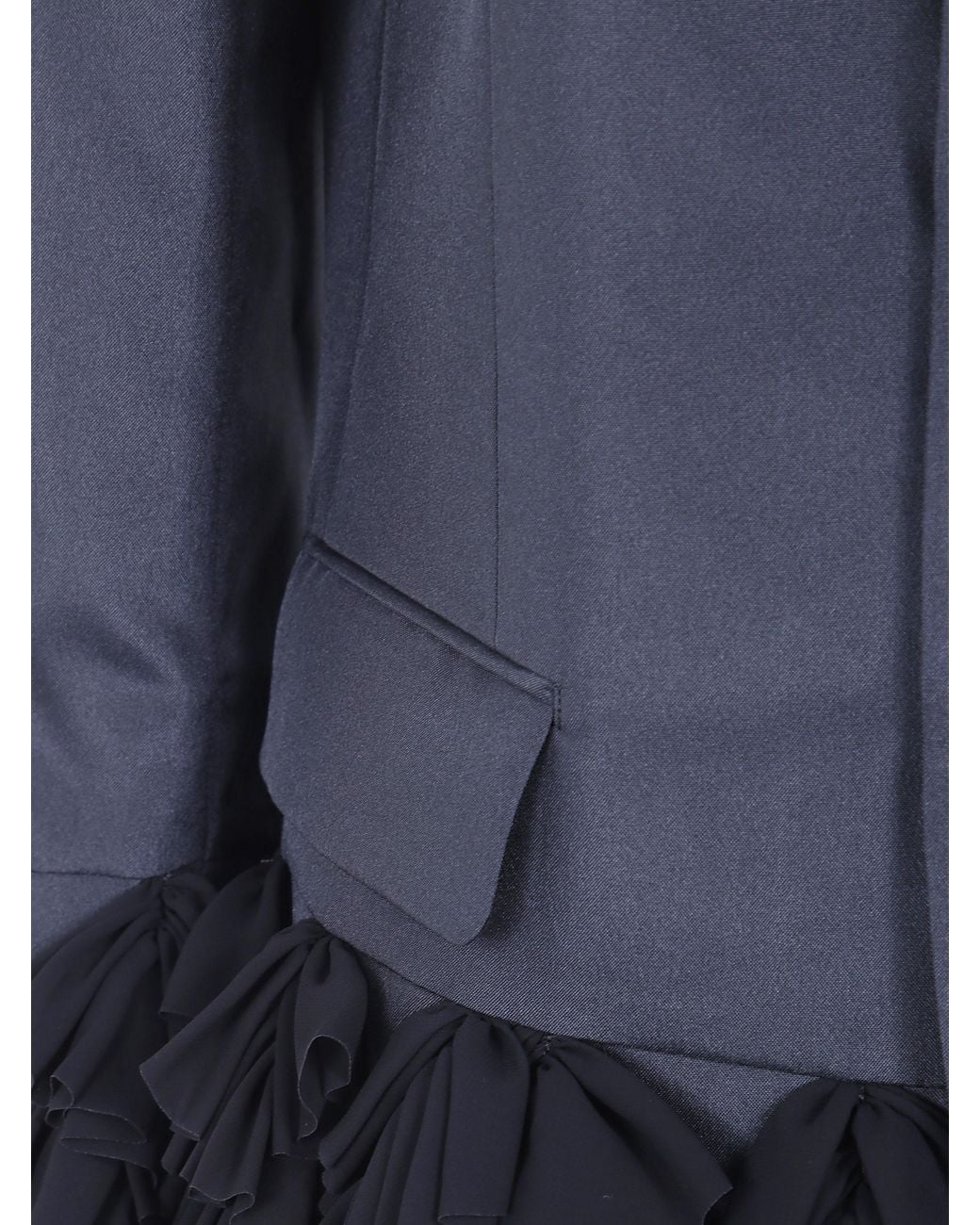 Comme des Garçons Blue Polyester Tropycal Classic Blazer Jacket