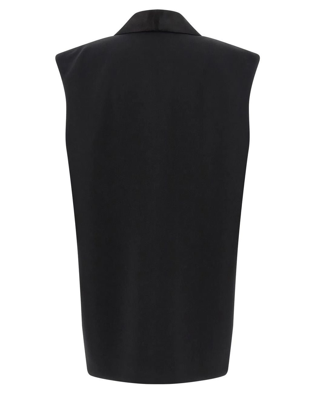 DI.LA3 PARI' Black Tuxedo Vest