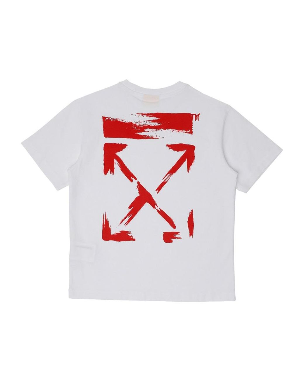 Off-White c/o Virgil Abloh White Arrow Spray Mini Tee For Kids