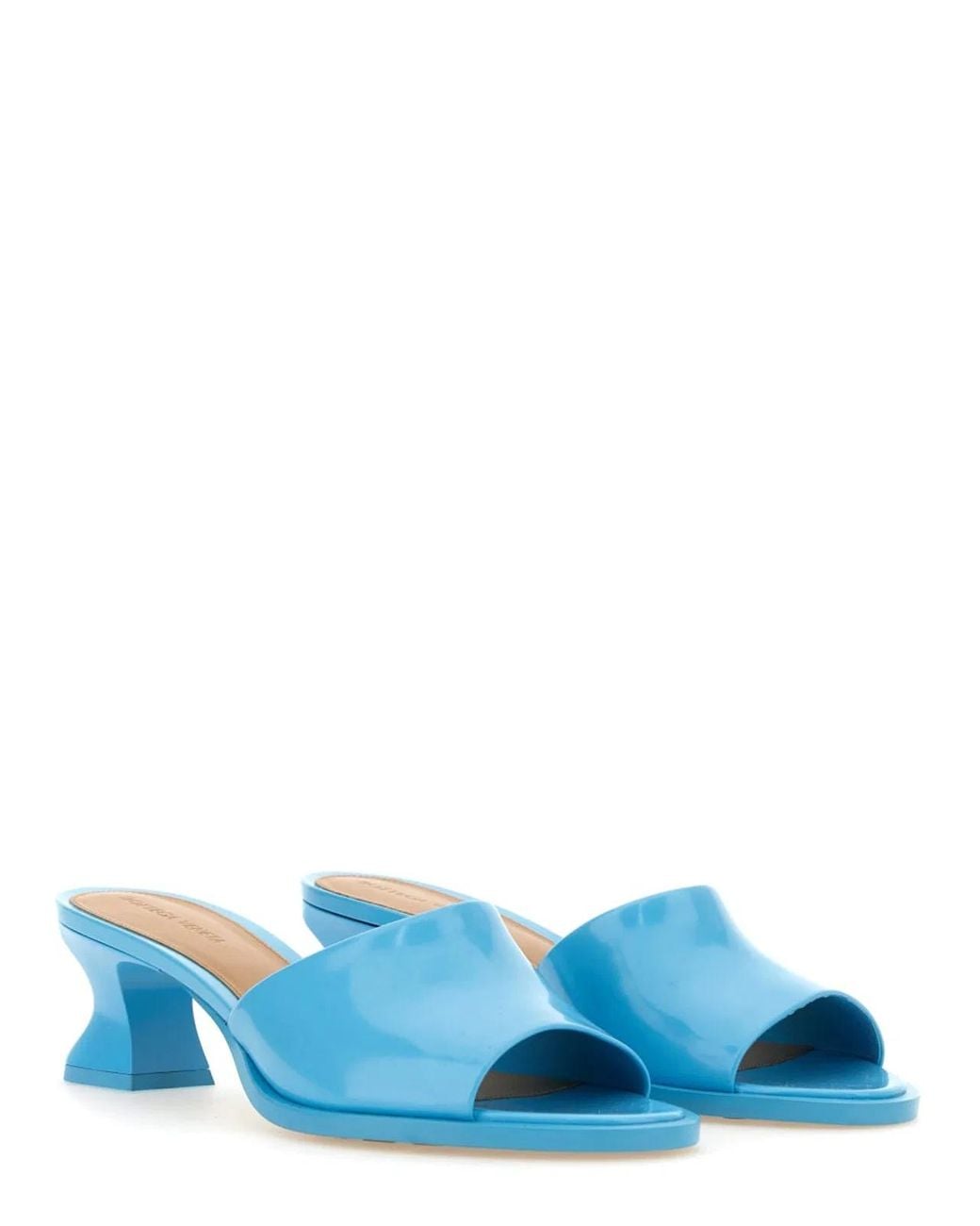 Bottega Veneta Blue Mule "Cha-Cha"