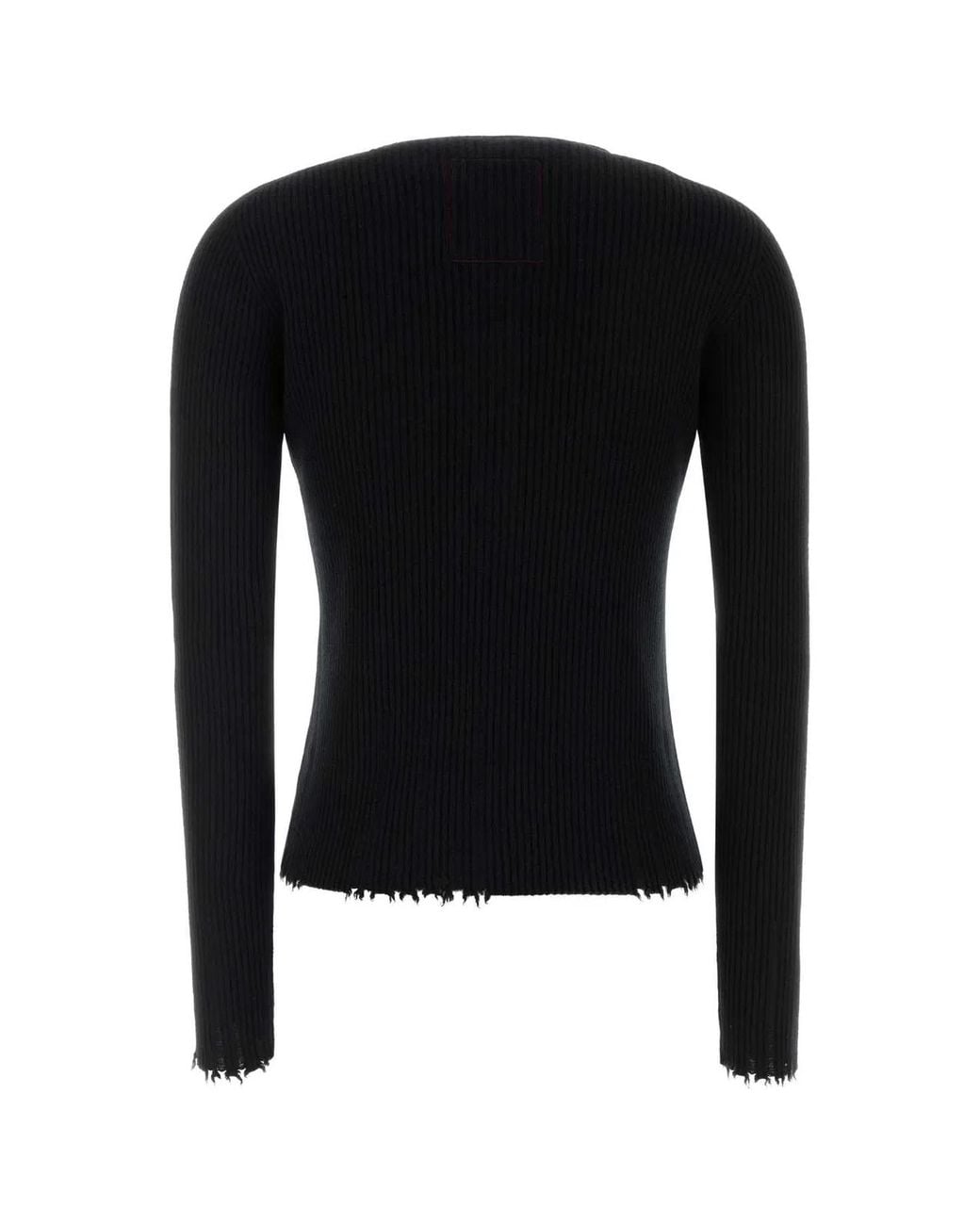 Uma Wang Black Henley Top