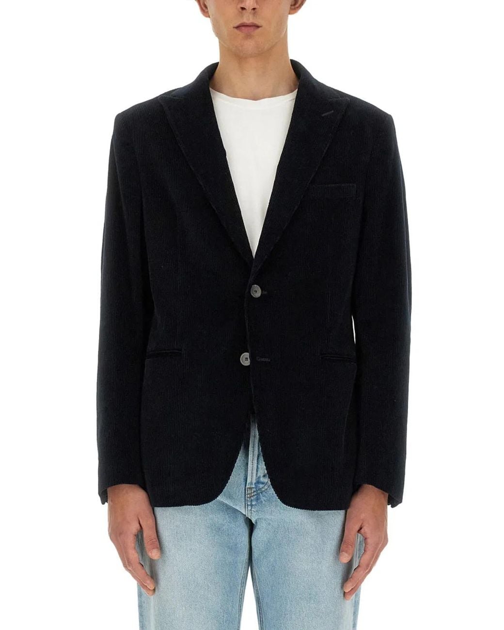 Tonello Black Single-Breasted Jacket for men