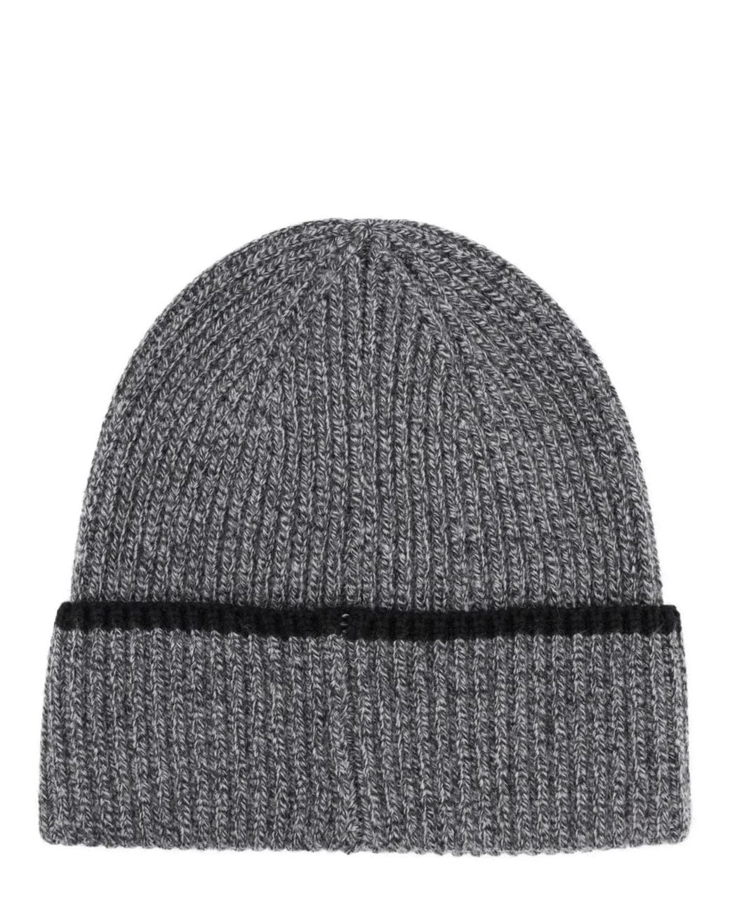 Drole de Monsieur Gray Wool Cap for men