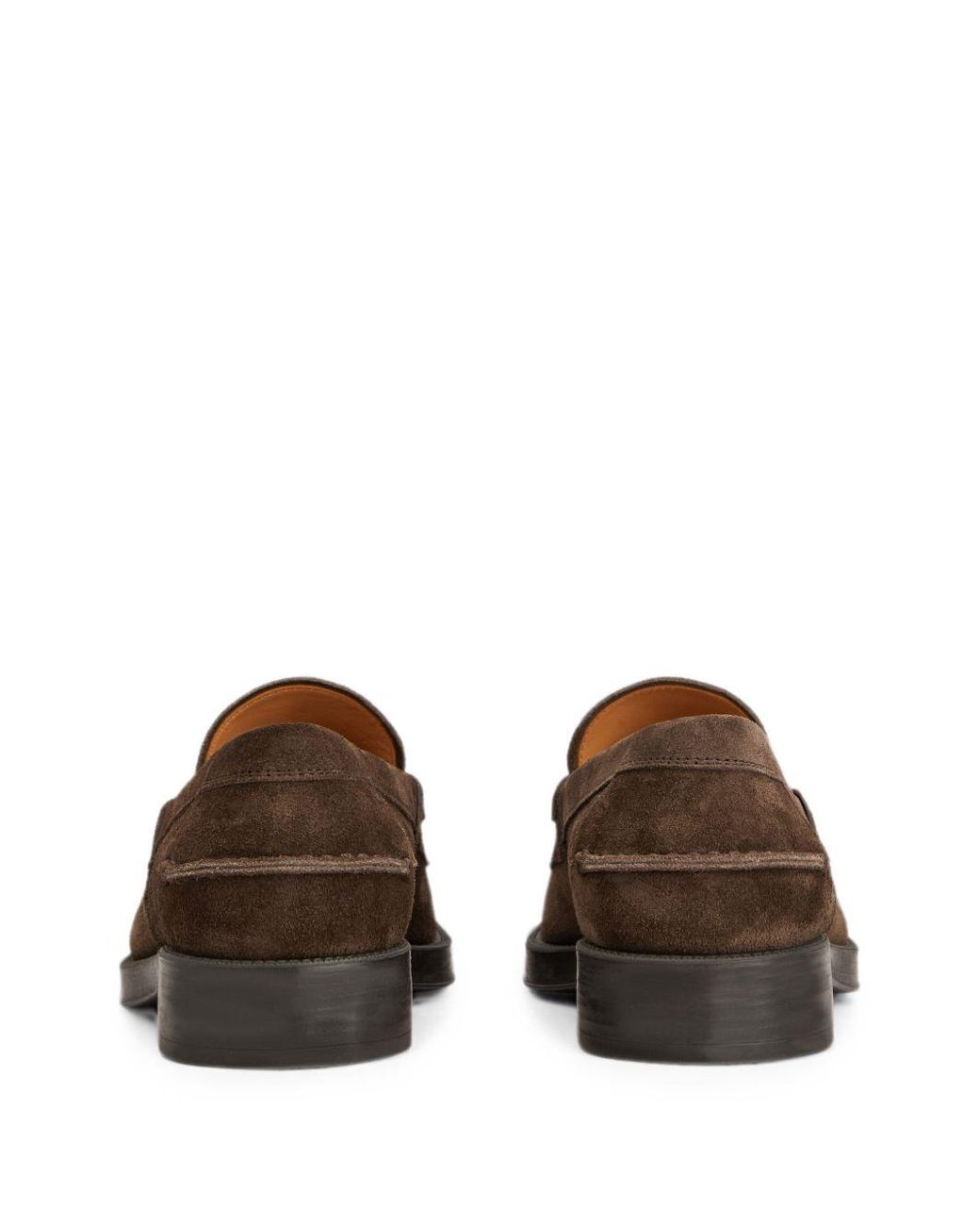 Tod's Brown Suede Penny Loafers for men
