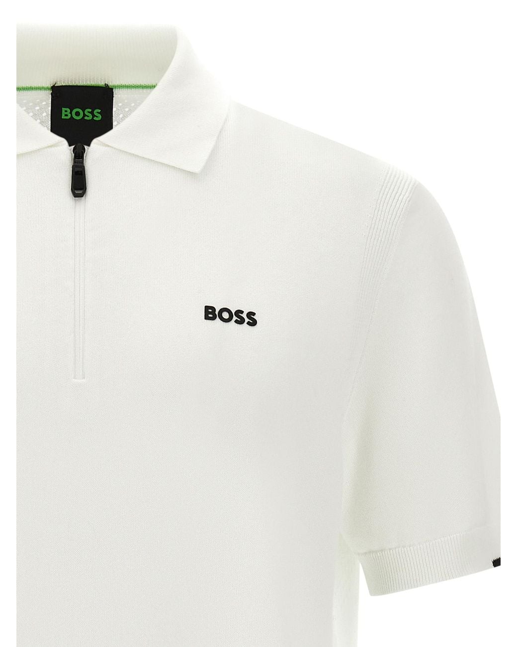 Boss White 'Ever-X' Polo Shirt for men