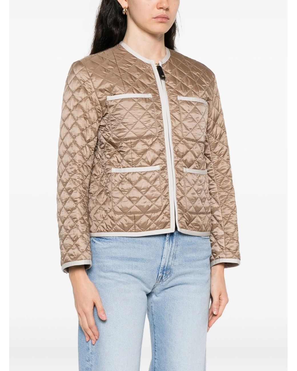 Max Mara Natural Honey Polyester Camel Hair Celeste